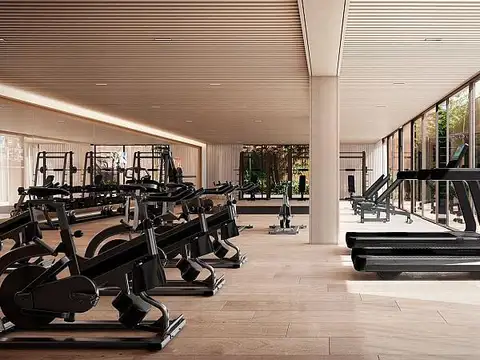 Departamento 2 ambientes con 2 baños