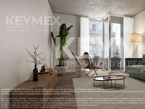 Departamento  Monoambiente en pozo