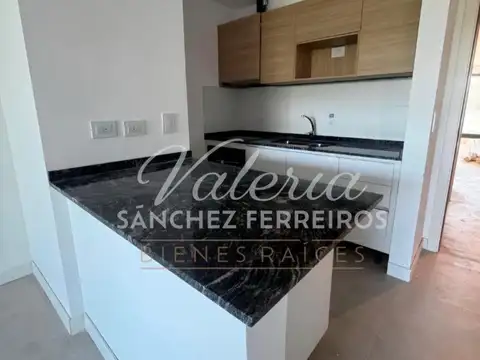 Departamento 2 ambientes con 2 baños