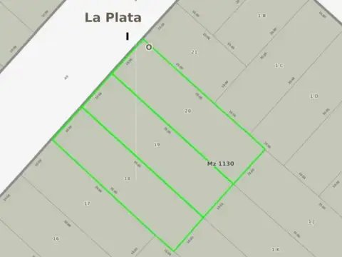 Terreno en Venta de 1050,0 m2