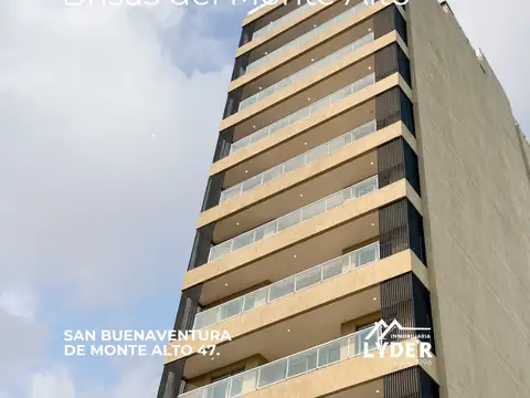 Departamento en venta de 3 dormitorios. BRISAS DEL MONTE ALTO.
