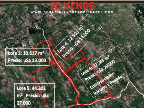 Terreno en Venta en Mina Clavero, USD 12.000