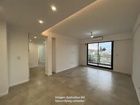 Departamento 3 ambientes con 2 baños