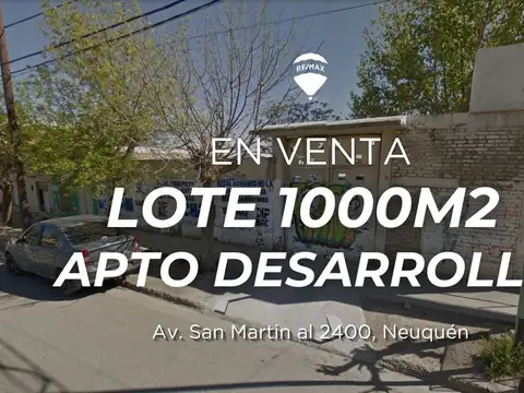 LOTE APTO DESARROLLO 1000m² | NEUQUÉN
