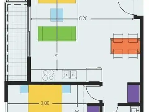 Departamento en Venta en Ituzaingo, USD 115.000