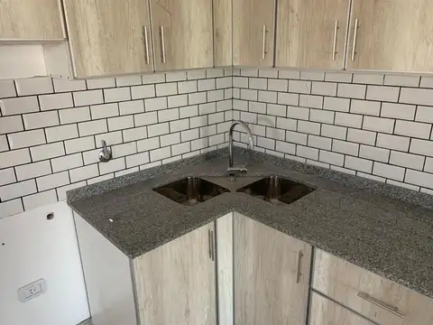 Departamento 2 ambientes con 1 baño