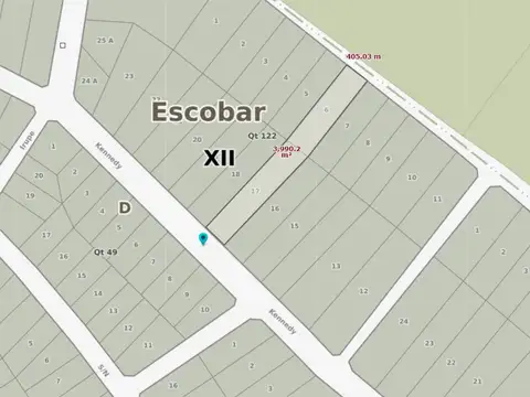 IMPORTANTE LOTE DE DE 3.998 M2 SOBRE LA BARRANCA DEL CAZADOR HERMOSA VISTA 