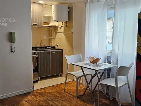 Monoambiente alquiler temporal amoblado Villa Crespo