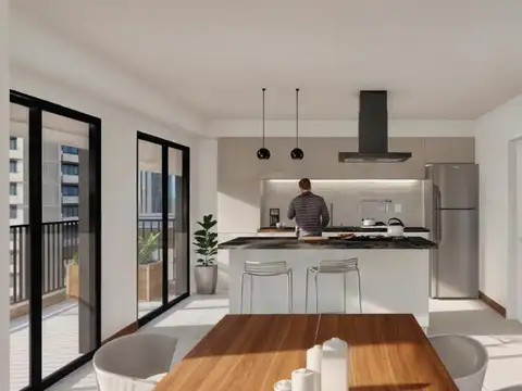 Venta Departamento de 3 Dormitorios con Balcón al frente en construcción - Piso exclusivo - Abasto