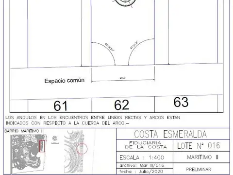 Venta Lote  RETASADO -  Maritimo 2 - Costa esmeralda