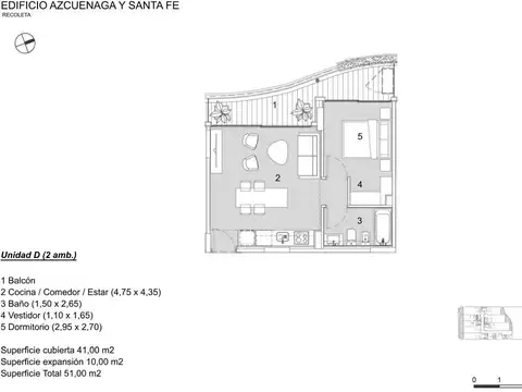 Departamento en Venta al Oeste