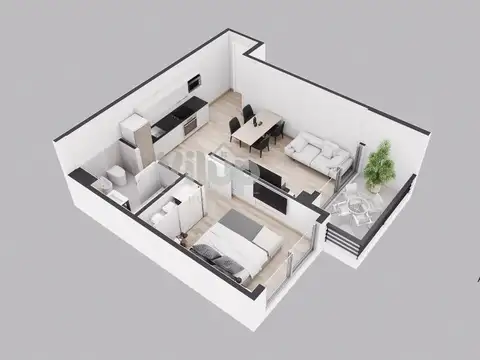 Departamento en Alquiler Apto profesional