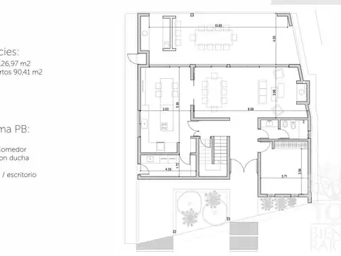 Casa Monoambiente con 5 baños