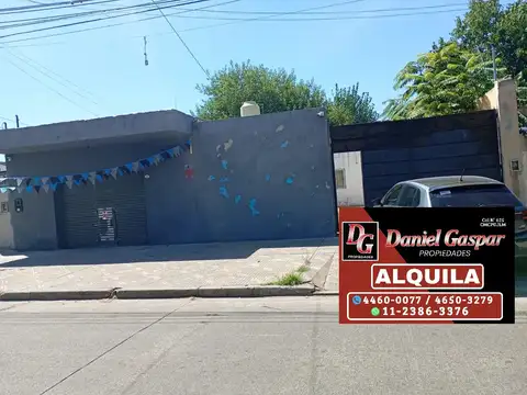 ALQUILER – LOCAL COMERCIAL CON VIVIENDA 2 AMBIENTES – 238M2