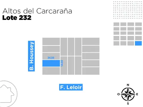 Lote 232  Altos del Carcarañá