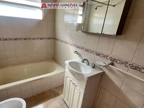 Departamento 2 ambientes con 1 baño