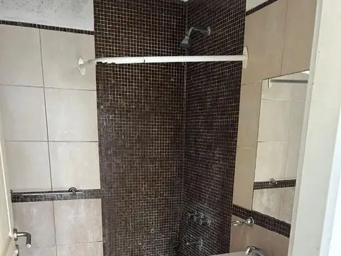 Departamento 1 ambiente con balcon al frente