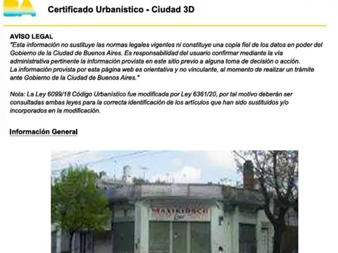 Venta de Lote en Parque Avellaneda