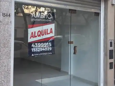 Alquiler Local Rosario Abasto Reciclado a Nuevo Bajas Expensas