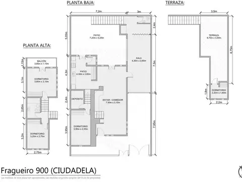 Casa 5 ambientes con 2 baños