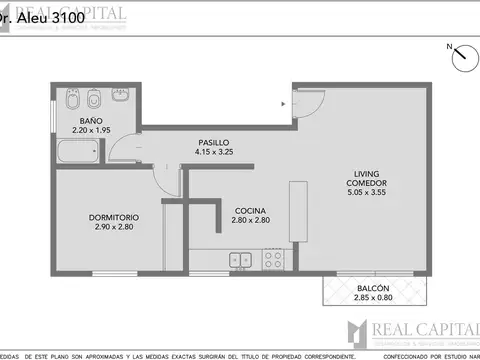 Departamento en Venta en San Andres, USD 79.000