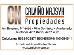 Calviño Najsyk - Inmuebles Industriales