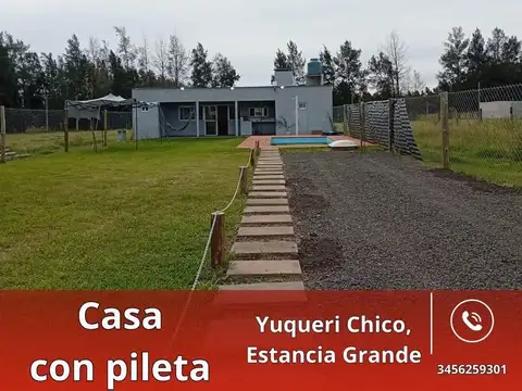 Quincho con pileta