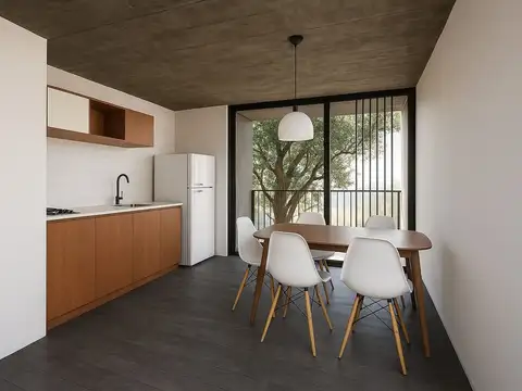 Departamento monoambiente en venta en la plata