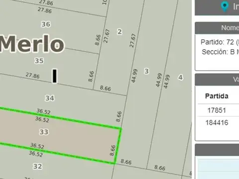 LOTE A LA VENTA EN PH
