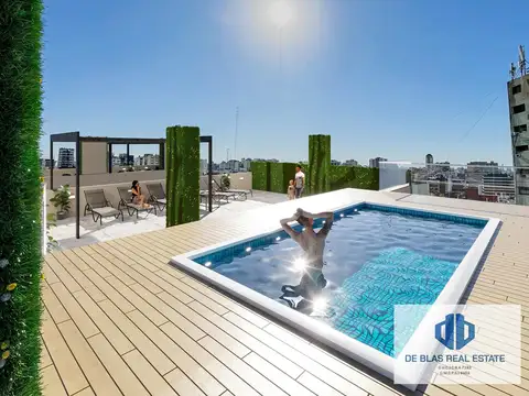 Departamento 2 ambientes con 1 baño