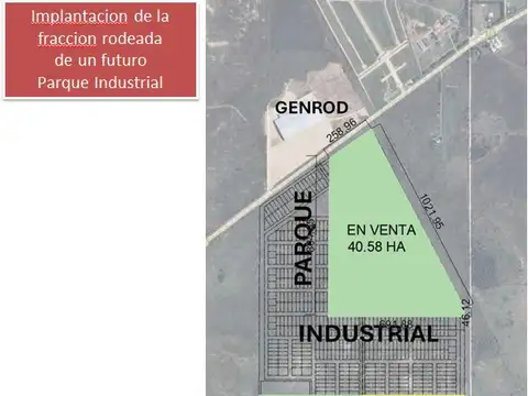 Terreno en Venta de 405720,0 m2