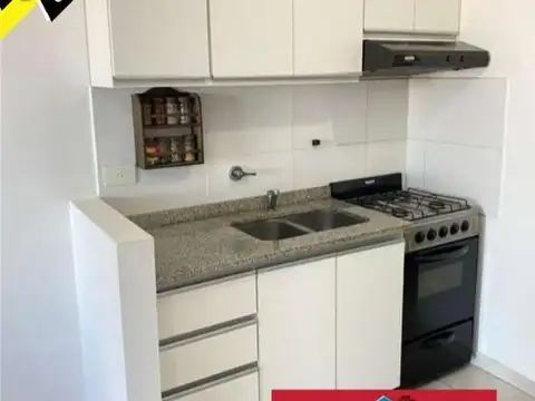 Departamento 2 ambientes con 2 baños