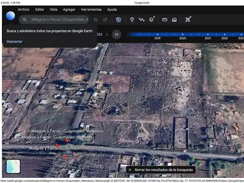 Venta lote en Corralitos Guaymallén