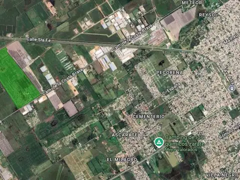 VENTA Terreno industrial/logistico 82has en Zarate