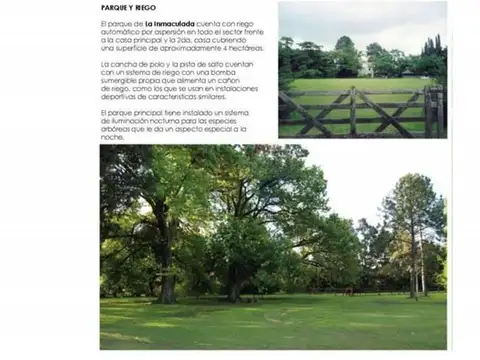 Estancia 10,80 has, Hipico, Tennis, Piscina, GYM, PIlar, Cas