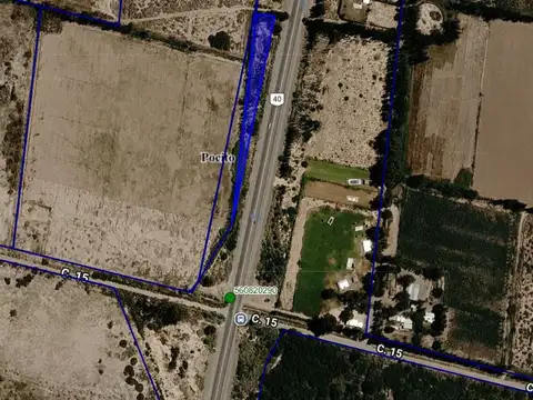 RUTA 40 Y CALLE 15 100