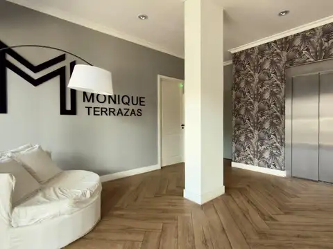 Depto 4 amb con terraza propia y doble cochera en el Monique Terrazas
