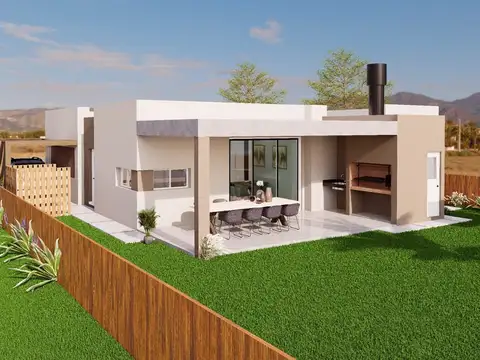 Casa 4 ambientes con 2 baños