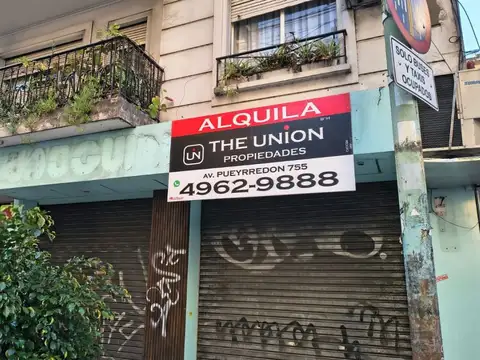 RECOLETA ALQUILER LOCAL EXCELENTE 