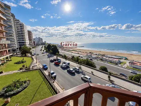 TEMPORADA 2027 | 4 Amb. vista plena al mar con cochera Fija