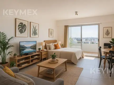 Departamento monoambiente venta moron cochera baulera contrafrente