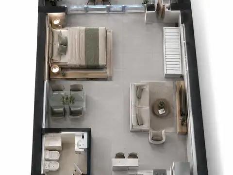Departamento en Venta de Monoambiente