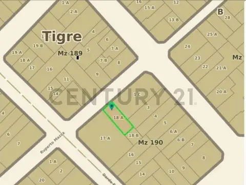 Terreno en Venta en Tigre Centro, USD 120.000