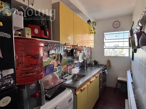 Departamento 2 ambientes con 1 baño