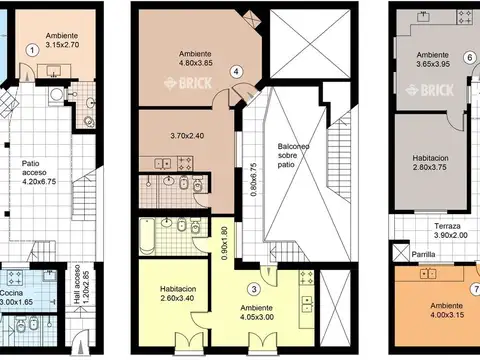PASAJE CIUDADELA al 1200