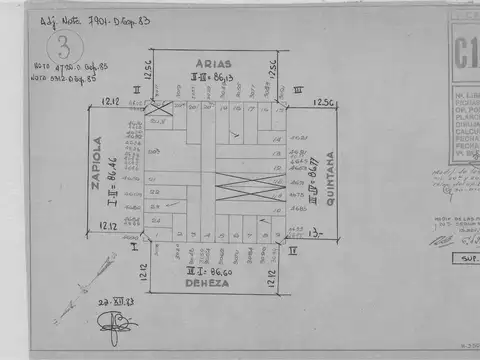 Terreno en Venta 8,66  mts Frente