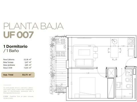 Departamento en Venta 1 año