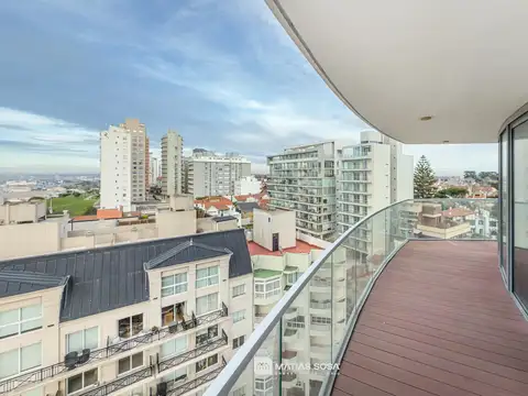 Departamento 2 ambientes con 2 baños