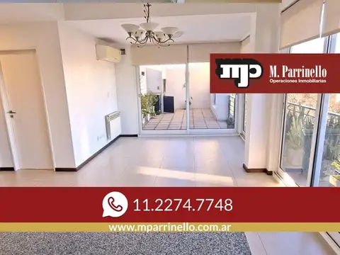 Amplio departamento de 3 ambientes en Florida con Terraza y parrilla en alquiler