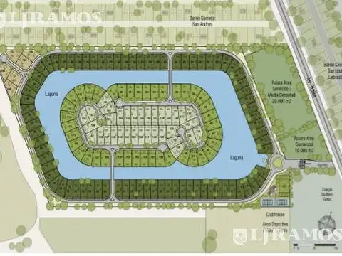 Terreno en Venta 32  mts Fondo